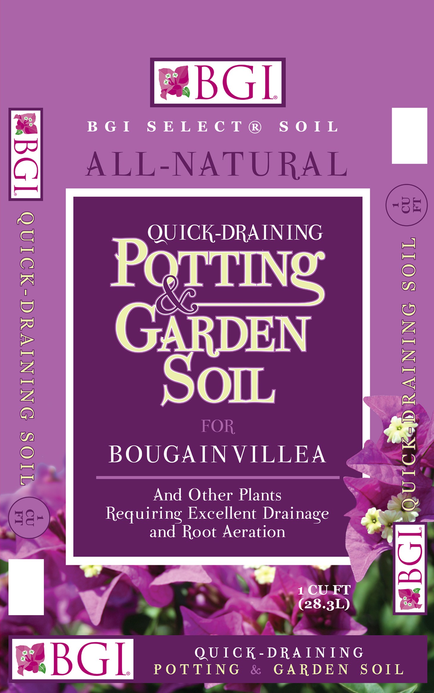 Quick Drain Potting Soil BGI Premium Plant Foods